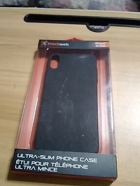 Blackweb Black Ultra-Slim Phone Case for iPhone XS Max